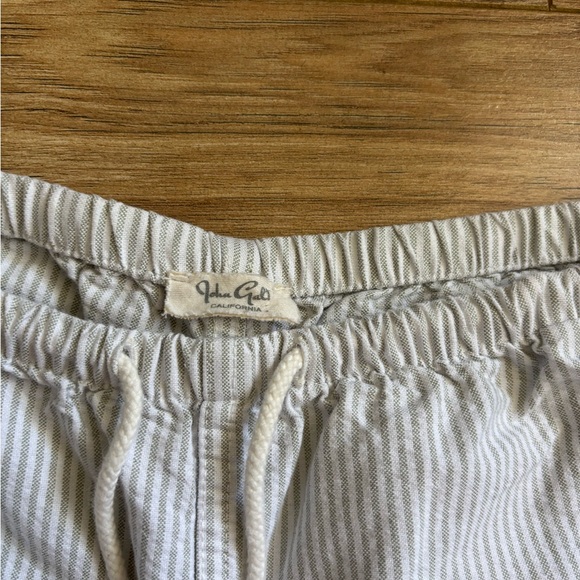 Brandy Melville Light Green Striped Anastasia Pants - Picture 1 of 8